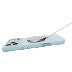 Spigen Iphone 17 Pro Max|Apple-ETUI IPHONE 17 PRO MAX SILICONE FIT MAG MAGSAFE MUTE BLUE