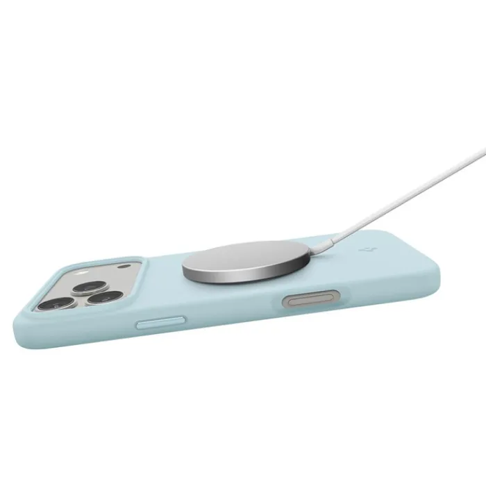 Spigen Iphone 17 Pro Max|Apple-ETUI IPHONE 17 PRO MAX SILICONE FIT MAG MAGSAFE MUTE BLUE