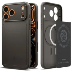 Spigen Iphone 17 Pro Max|Apple-ETUI IPHONE 17 PRO MAX THIN FIT MAG MAGSAFE GUNMETAL