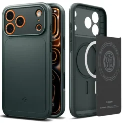 Spigen Iphone 17 Pro Max|Apple-ETUI IPHONE 17 PRO MAX THIN FIT MAG MAGSAFE ABYSS GREEN