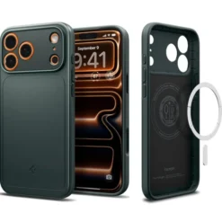 Spigen Iphone 17 Pro Max|Apple-ETUI IPHONE 17 PRO MAX THIN FIT MAG MAGSAFE ABYSS GREEN