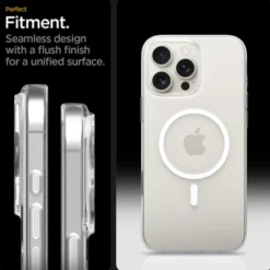 Spigen Iphone 16 Pro Max|Iphone 16 Pro Max-ETUI IPHONE 16 PRO MAX THIN FIT MAG MAGSAFE PRZEZROCZYSTE/BIAŁE