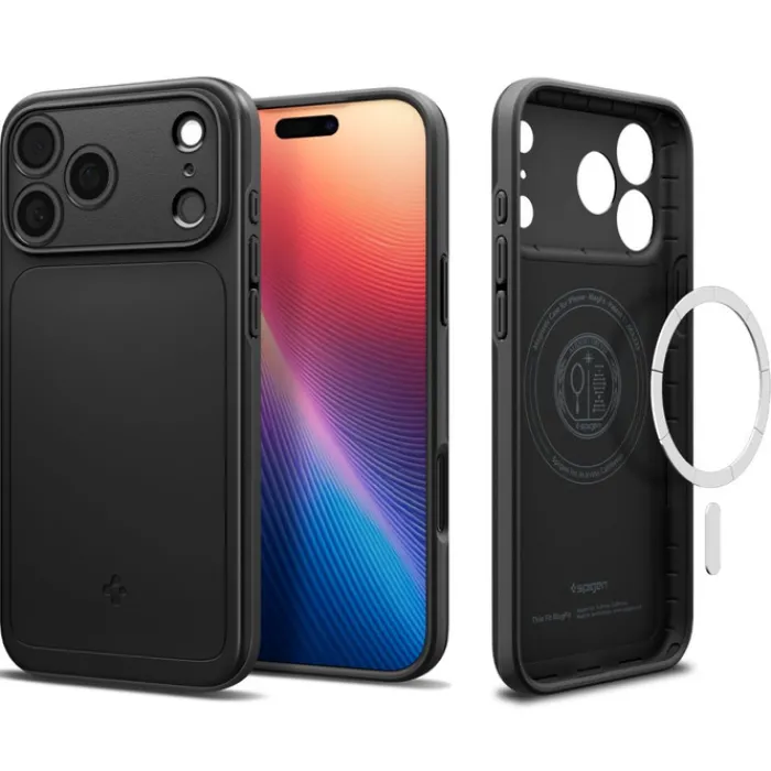 Spigen Iphone 17 Pro Max|Apple-ETUI IPHONE 17 PRO MAX THIN FIT MAG MAGSAFE BLACK