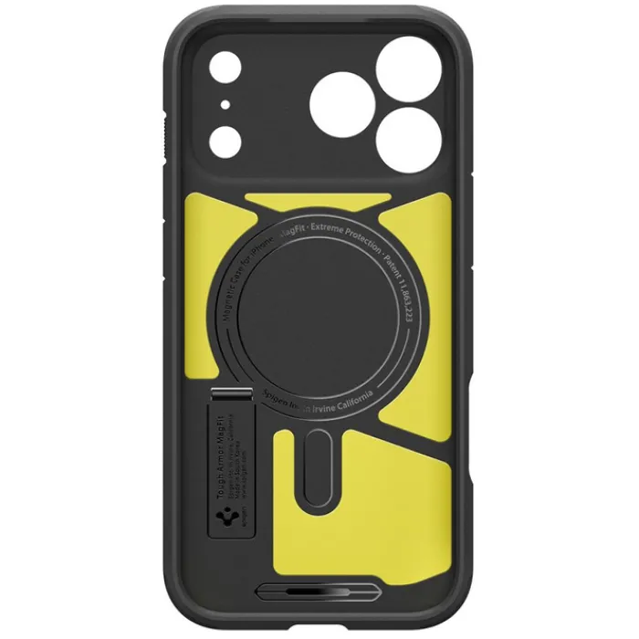Spigen Iphone 17 Pro Max|Apple-ETUI IPHONE 17 PRO MAX TOUGH ARMOR ”T” MAG MAGSAFE CZARNE