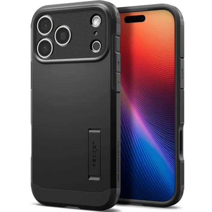 Spigen Iphone 17 Pro Max|Apple-ETUI IPHONE 17 PRO MAX TOUGH ARMOR ”T” MAG MAGSAFE CZARNE