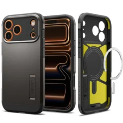 Spigen Iphone 17 Pro Max|Apple-ETUI IPHONE 17 PRO MAX TOUGH ARMOR ”T” MAG MAGSAFE GUNMETAL