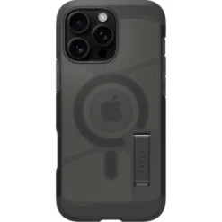 Spigen Iphone 16 Pro Max|Iphone 16 Pro Max-ETUI IPHONE 16 PRO MAX TOUGH ARMOR ”T” MAG MAGSAFE FROST BLACK