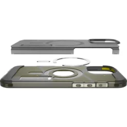 Spigen Iphone 16 Pro Max|Iphone 16 Pro Max-ETUI IPHONE 16 PRO MAX TOUGH ARMOR ”T” MAG MAGSAFE FROST BLACK