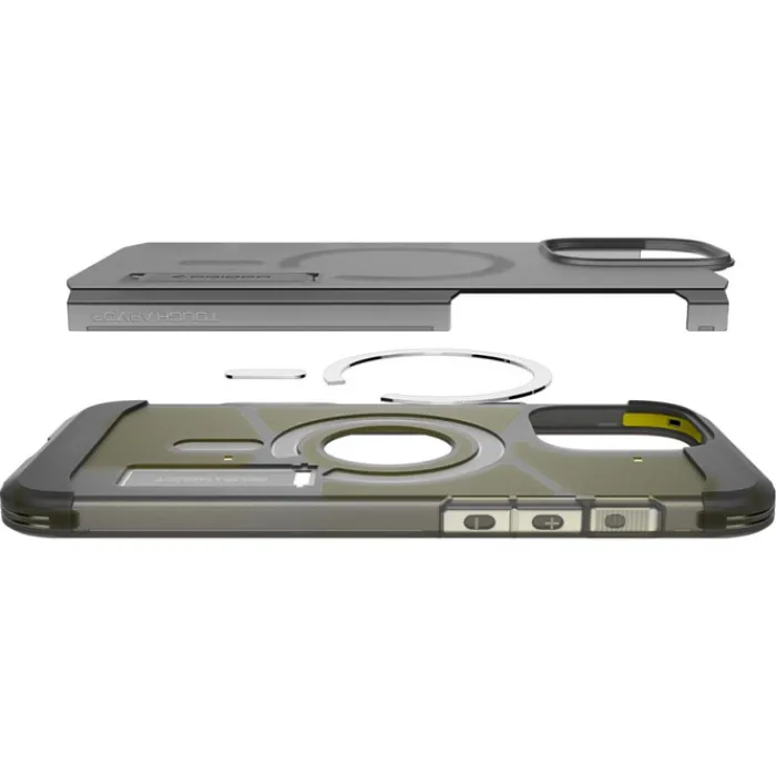 Spigen Iphone 16 Pro Max|Iphone 16 Pro Max-ETUI IPHONE 16 PRO MAX TOUGH ARMOR ”T” MAG MAGSAFE FROST BLACK