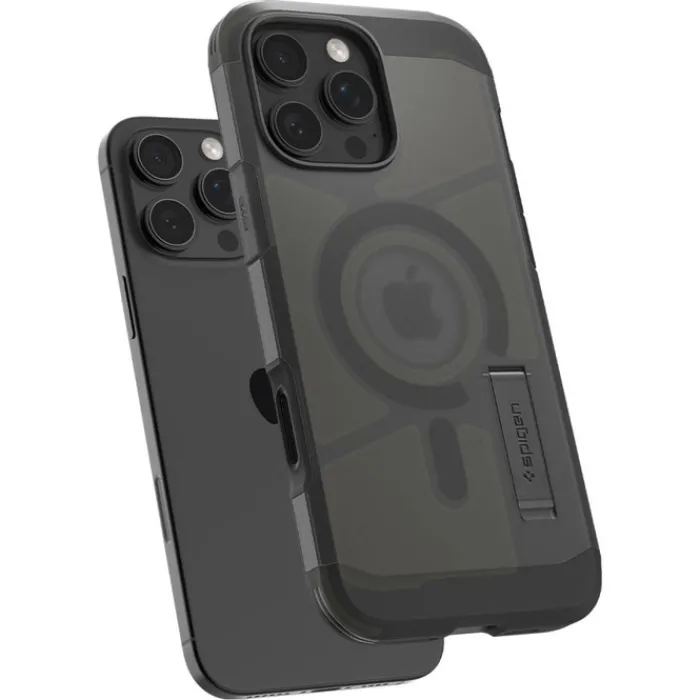 Spigen Iphone 16 Pro Max|Iphone 16 Pro Max-ETUI IPHONE 16 PRO MAX TOUGH ARMOR ”T” MAG MAGSAFE FROST BLACK