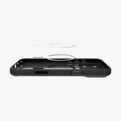 Spigen Iphone 17 Pro Max|Apple-ETUI IPHONE 17 PRO MAX ULTRA HYBRID MAG MAGSAFE FROST BLACK/ORANGE