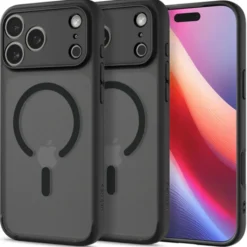 Spigen Iphone 17 Pro Max|Apple-ETUI IPHONE 17 PRO MAX ULTRA HYBRID MAG MAGSAFE FROST BLACK
