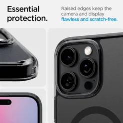 Spigen Iphone 16 Pro Max|Iphone 16 Pro Max-ETUI IPHONE 16 PRO MAX ULTRA HYBRID ”T” MAG MAGSAFE MATOWE CZARNE