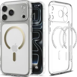Spigen Iphone 17 Pro Max|Apple-ETUI IPHONE 17 PRO MAX ULTRA HYBRID MAG MAGSAFE CLEAR/GOLD