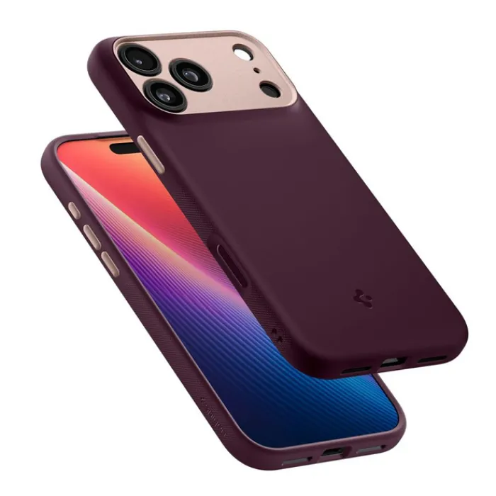 Spigen Iphone 17 Pro|Apple-ETUI IPHONE 17 PRO NANO POP MAG MAGSAFE BURGUNDY BEAN