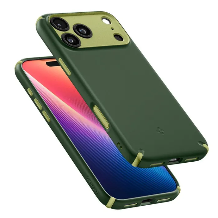 Spigen Iphone 17 Pro|Apple-ETUI IPHONE 17 PRO NANO POP HYBRID MAG MAGSAFE AVO GREEN