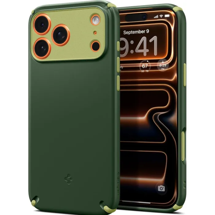 Spigen Iphone 17 Pro|Apple-ETUI IPHONE 17 PRO NANO POP HYBRID MAG MAGSAFE AVO GREEN