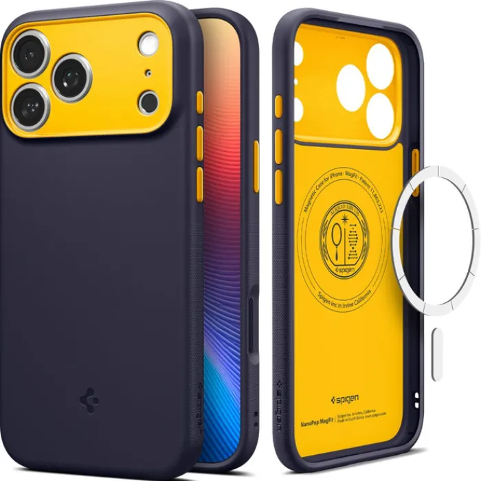 Spigen Iphone 17 Pro|Apple-ETUI IPHONE 17 PRO NANO POP MAG MAGSAFE BLUEBERRY NAVY