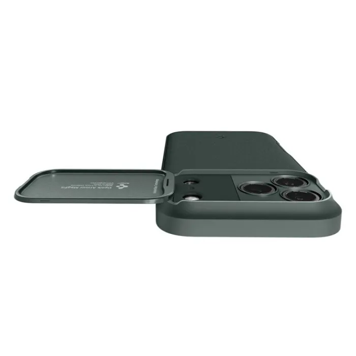 Spigen Iphone 17 Pro|Apple-ETUI IPHONE 17 PRO OPTIK ARMOR MAG MAGSAFE ABYSS GREEN