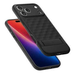 Spigen Iphone 17 Pro|Apple-ETUI IPHONE 17 PRO PARALLAX ”S” MAG MAGSAFE MATTE BLACK