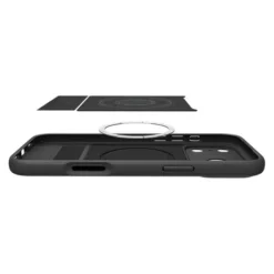 Spigen Iphone 17 Pro|Apple-ETUI IPHONE 17 PRO PARALLAX ”S” MAG MAGSAFE MATTE BLACK