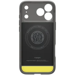 Spigen Iphone 17 Pro|Apple-ETUI IPHONE 17 PRO RUGGED ARMOR MAG MAGSAFE GREY