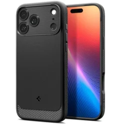 Spigen Iphone 17 Pro|Apple-ETUI IPHONE 17 PRO RUGGED ARMOR MAG MAGSAFE MATTE BLACK
