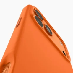 Spigen Iphone 17 Pro|Apple-ETUI IPHONE 17 PRO SILICONE FIT MAG MAGSAFE COSMIC ORANGE