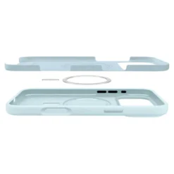 Spigen Iphone 17 Pro|Apple-ETUI IPHONE 17 PRO SILICONE FIT MAG MAGSAFE MUTE BLUE