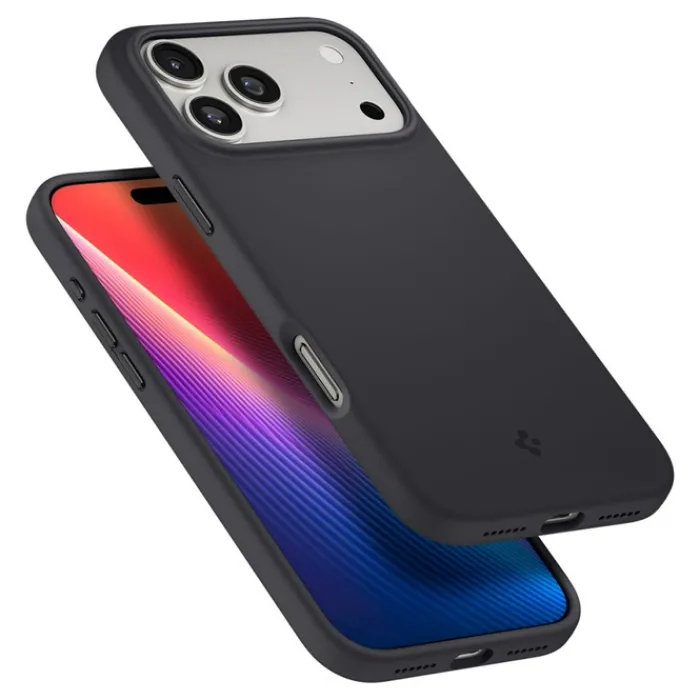 Spigen Iphone 17 Pro|Apple-ETUI IPHONE 17 PRO SILICONE FIT MAG MAGSAFE BLACK
