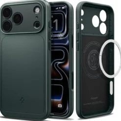 Spigen Iphone 17 Pro|Apple-ETUI IPHONE 17 PRO THIN FIT MAG MAGSAFE ABYSS GREEN
