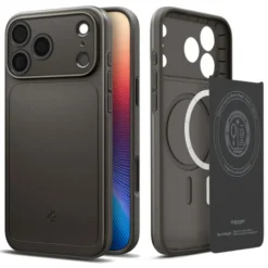 Spigen Iphone 17 Pro|Apple-ETUI IPHONE 17 PRO THIN FIT MAG MAGSAFE GUNMETAL