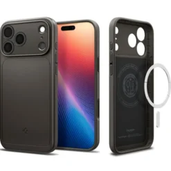 Spigen Iphone 17 Pro|Apple-ETUI IPHONE 17 PRO THIN FIT MAG MAGSAFE GUNMETAL