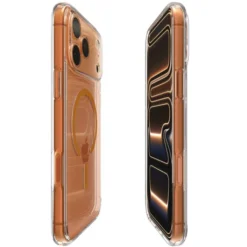Spigen Iphone 17 Pro|Apple-ETUI IPHONE 17 PRO ULTRA HYBRID MAG MAGSAFE CLEAR/ORANGE
