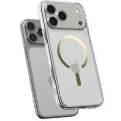 Spigen Iphone 17 Pro|Apple-ETUI IPHONE 17 PRO ULTRA HYBRID MAG MAGSAFE CLEAR/GOLD
