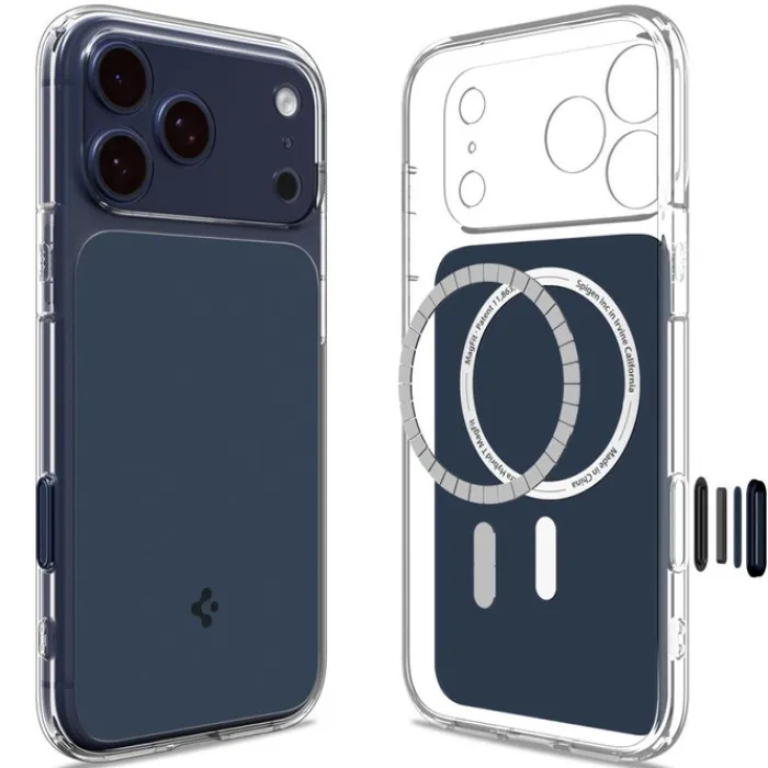 Spigen Iphone 17 Pro|Apple-ETUI IPHONE 17 PRO ULTRA HYBRID ”T” MAG MAGSAFE MATTE BLUE