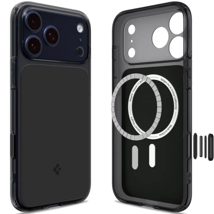 Spigen Iphone 17 Pro|Apple-ETUI IPHONE 17 PRO ULTRA HYBRID ”T” MAG MAGSAFE MATTE BLACK