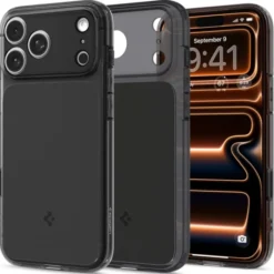 Spigen Iphone 17 Pro|Apple-ETUI IPHONE 17 PRO ULTRA HYBRID ”T” MAG MAGSAFE MATTE BLACK