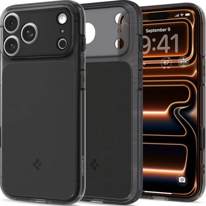 Spigen Iphone 17 Pro|Apple-ETUI IPHONE 17 PRO ULTRA HYBRID ”T” MAG MAGSAFE MATTE BLACK
