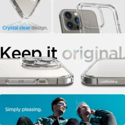 Spigen Iphone 14 Pro|Apple-Etui iPhone 14 Pro Ultra Hybrid Crystal Clear Case