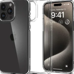 Spigen Iphone 15 Pro|Iphone 15 Pro-Etui iPhone 15 Pro Ultra Hybrid Crystal Clear Case
