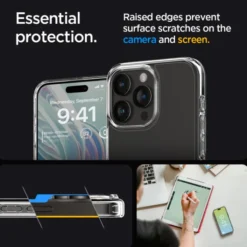 Spigen Iphone 15 Pro|Iphone 15 Pro-Etui iPhone 15 Pro Ultra Hybrid Crystal Clear Case