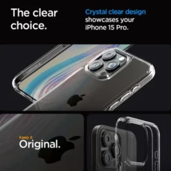 Spigen Iphone 15 Pro|Iphone 15 Pro-Etui iPhone 15 Pro Ultra Hybrid Crystal Clear Case