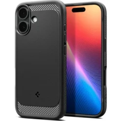 Spigen Iphone 17|Apple-ETUI IPHONE 17 RUGGED ARMOR MAG MAGSAFE MATTE BLACK