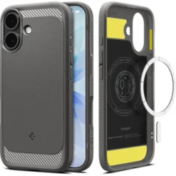 Spigen Iphone 17|Apple-ETUI IPHONE 17 RUGGED ARMOR MAG MAGSAFE GREY