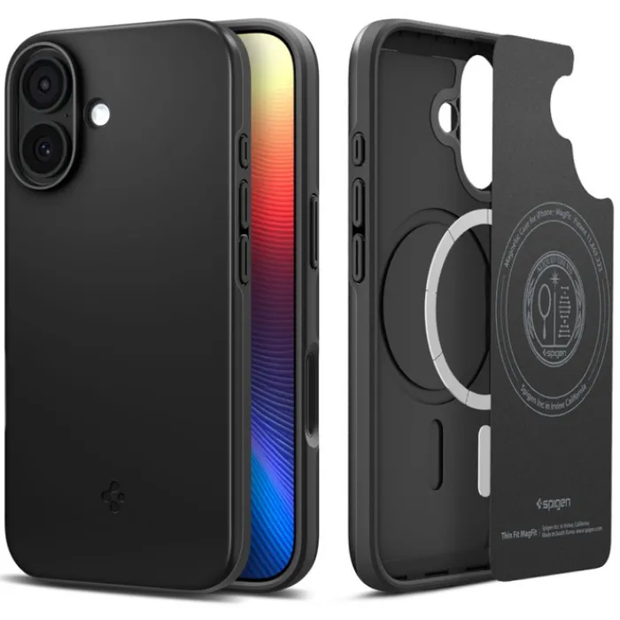Spigen Iphone 17|Apple-ETUI IPHONE 17 THIN FIT MAG MAGSAFE BLACK