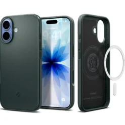 Spigen Iphone 17|Apple-ETUI IPHONE 17 THIN FIT MAG MAGSAFE ABYSS GREEN