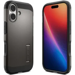 Spigen Iphone 17|Apple-ETUI IPHONE 17 TOUGH ARMOR ”T” MAG MAGSAFE GUNMETAL