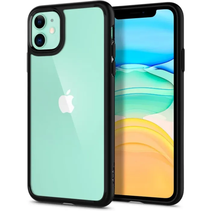 Spigen Apple|Iphone 11-Etui iPhone 11 Ultra Hybrid Czarne Black Case Apple