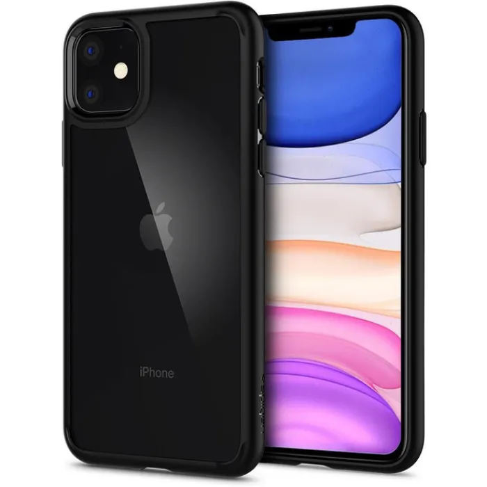 Spigen Apple|Iphone 11-Etui iPhone 11 Ultra Hybrid Czarne Black Case Apple